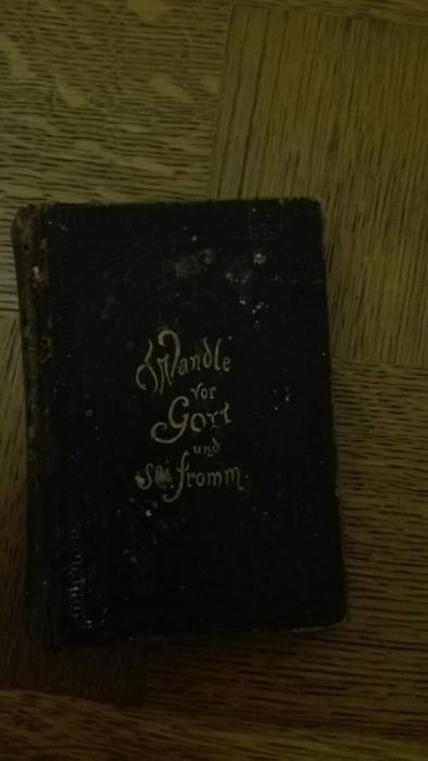 Stara niemiecka książka