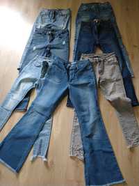 Paka spodni jeans damskie S/cena za 10 szt