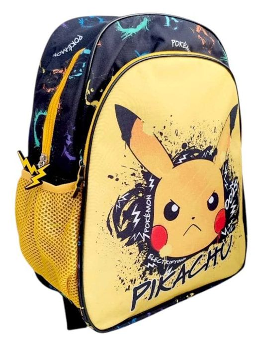 Zestaw Plecak szkolny worek piórnik saszetka Pokemon Pikachu
