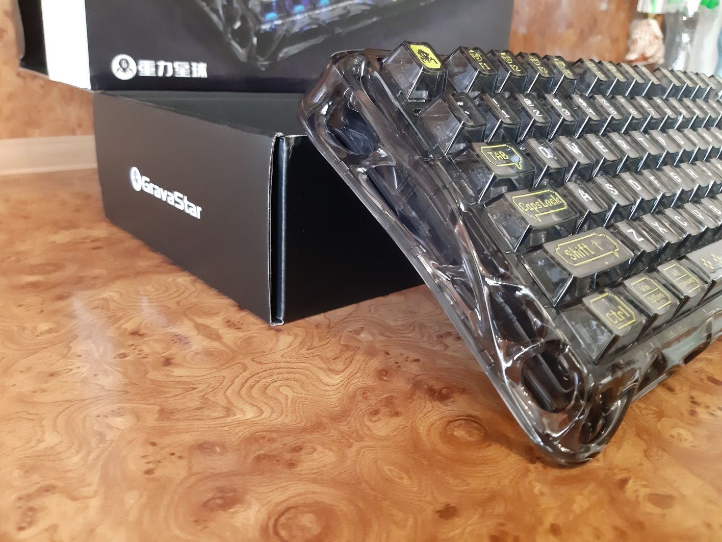 Клавіатура ігрова механічна GRAVASTAR Mercury K1 Lite (Bluetooth)