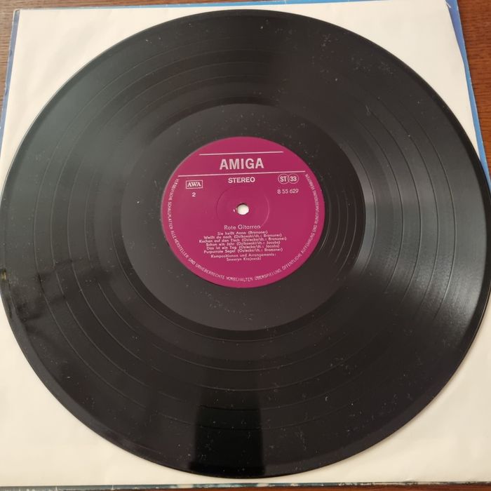 Plyta vinylowa  rte gitarren - Czerwone Gitary