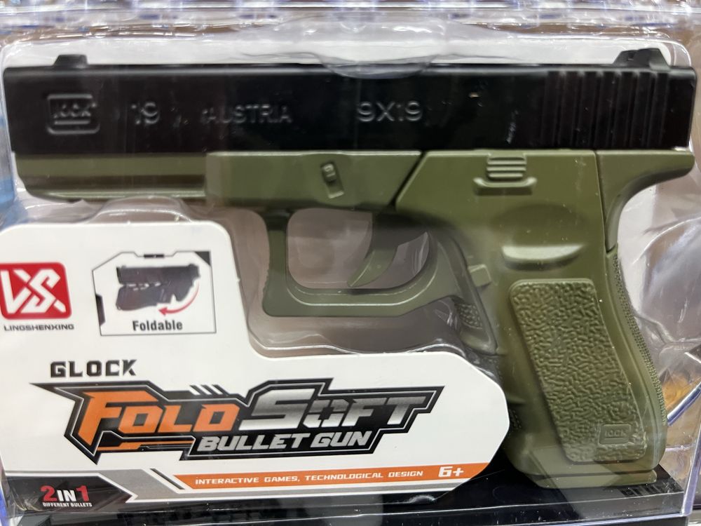 Pistola airsoft toda em metal