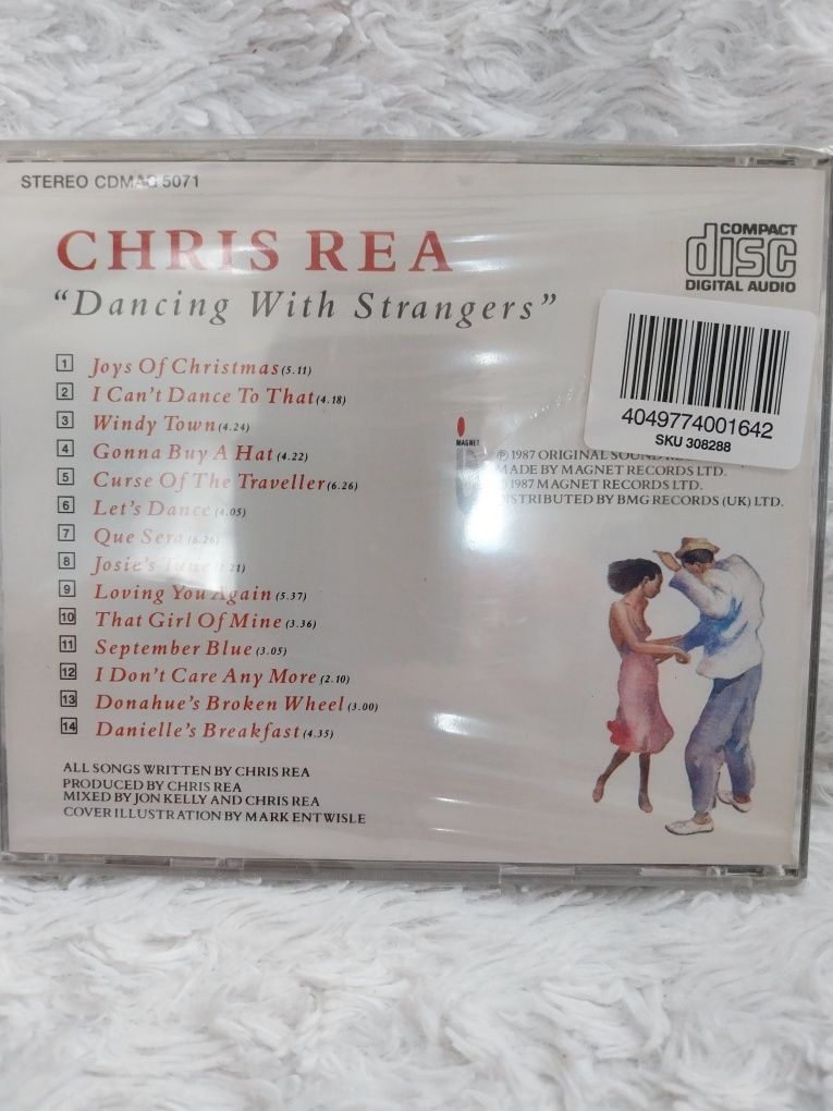 Chris Rea " Dancing With Strangers" cd folia
