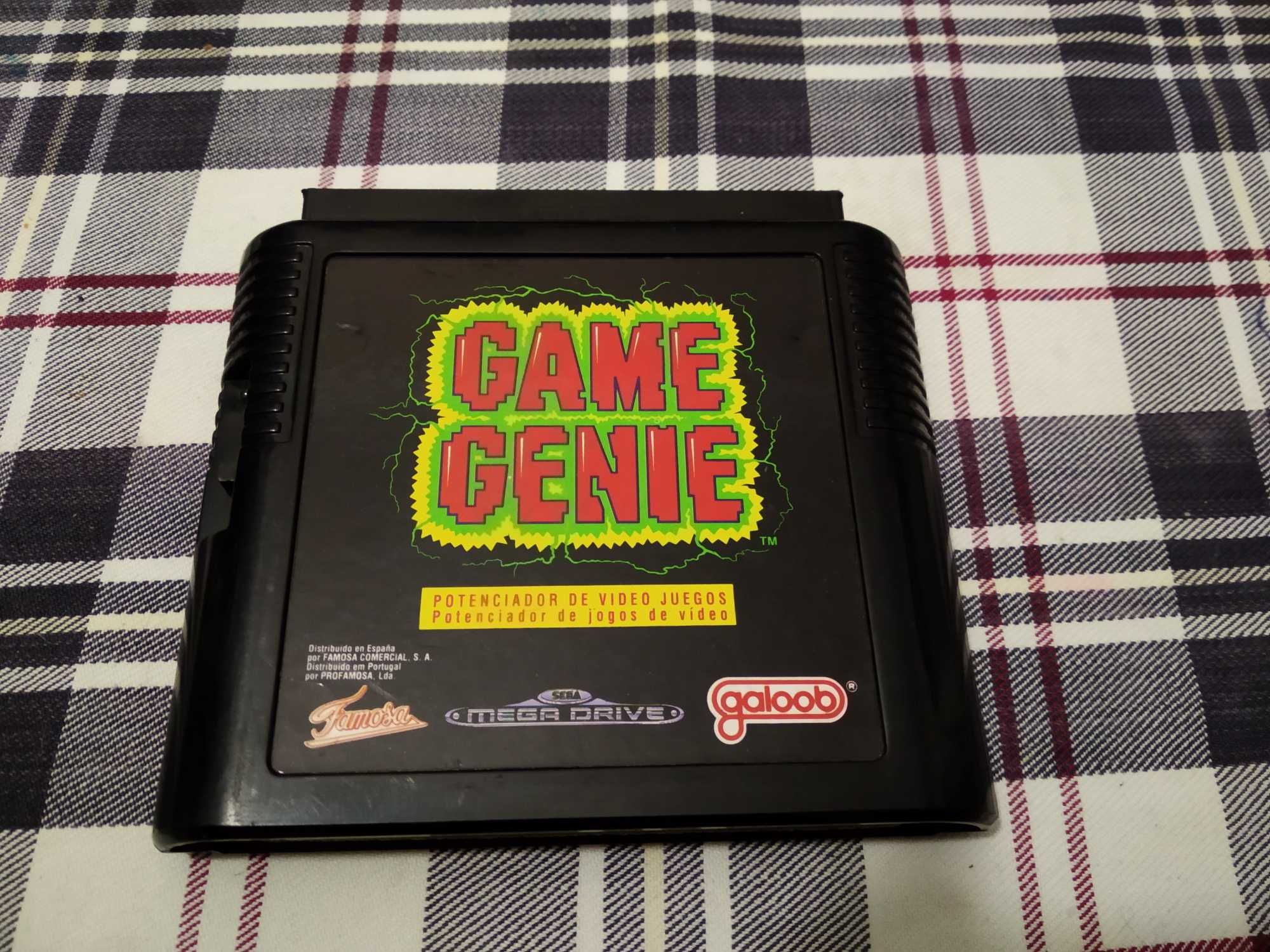 Game Genie cartucho Mega Drive