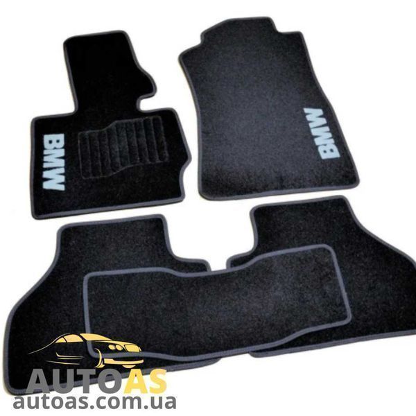 Ворсові коврики в салон BMW/БМВ F20/F32/E87/E36/E90/E53/E46/F30/F34