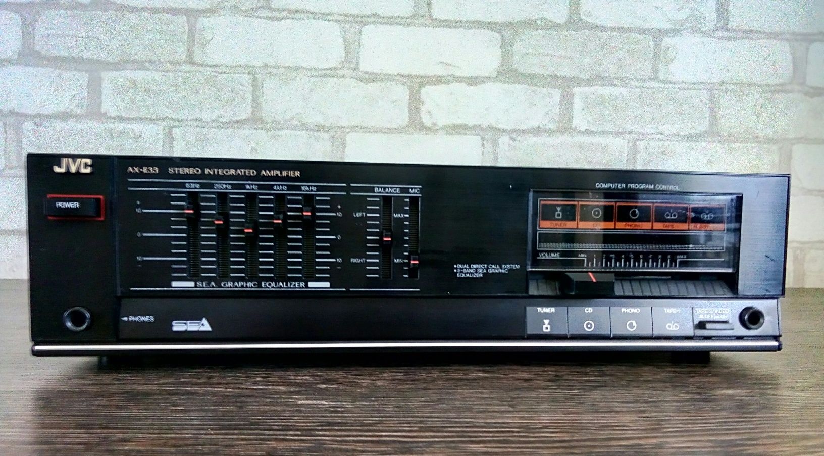 JVC AX-E33 Stereo Integrated Amplifier 1986-88