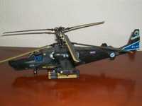 OKAZJA! Plastikowy model śmigłowca Kamov Ka-50 1:43