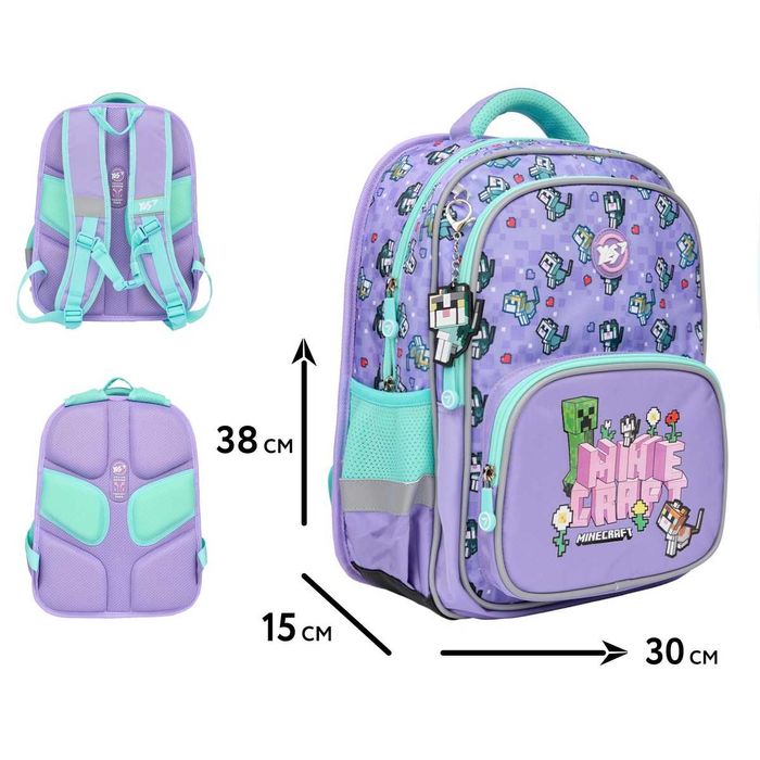 Рюкзак YES S-72 шкільний Minecraft Team