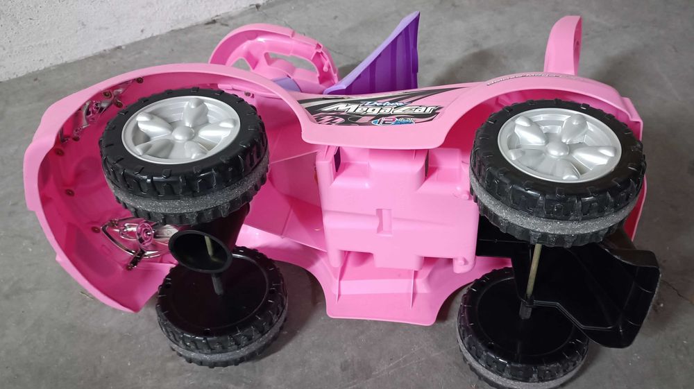 Carro andador rosa