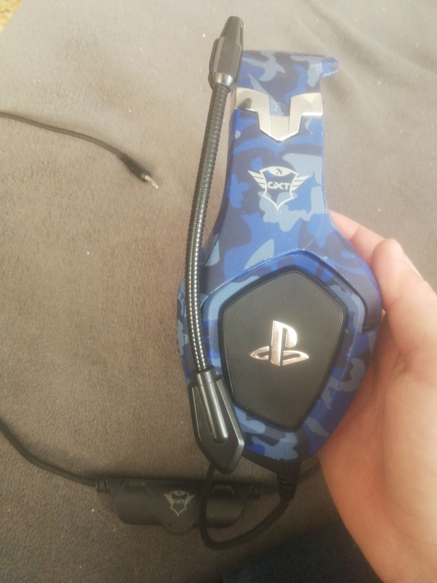 Headset Trust GXT 488 Forze-G PS4 niebieski