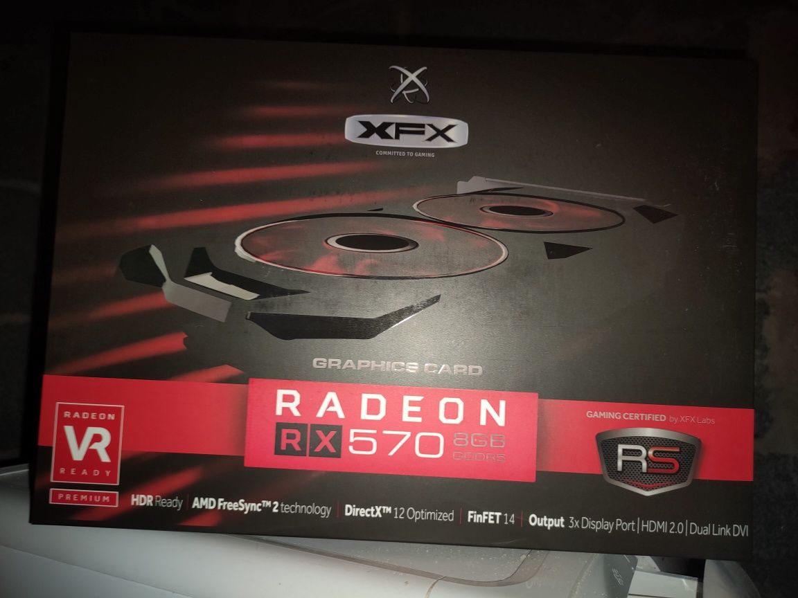 Коробки для відеокарти RX 570