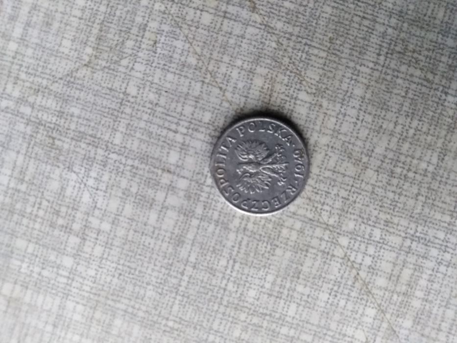 Moneta 2 grosze z roku 1949