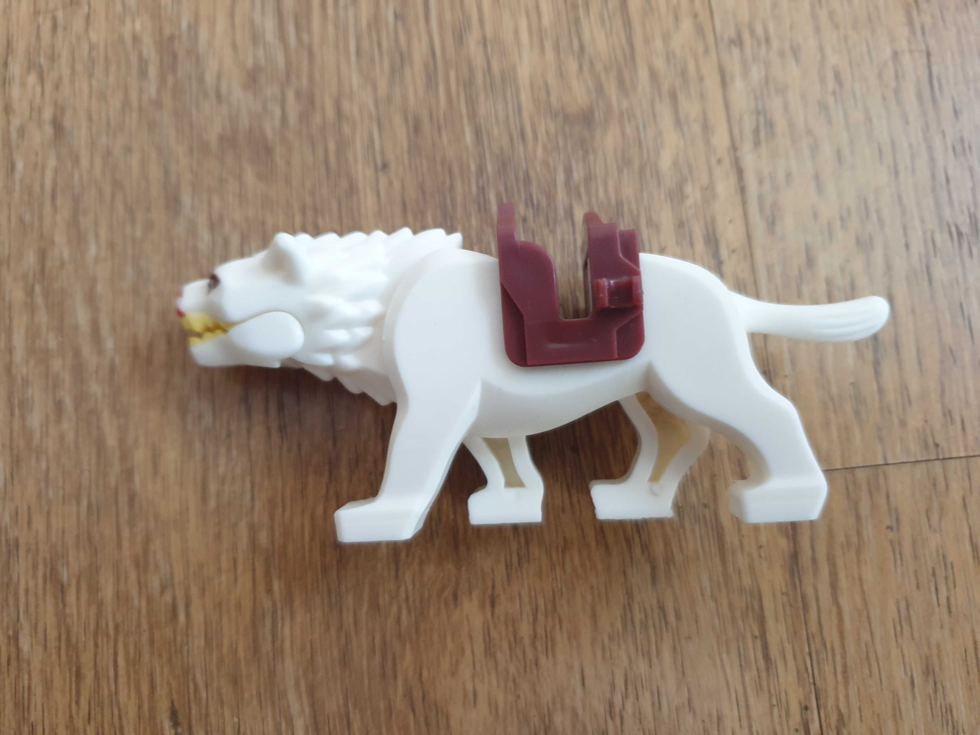 Minifigurka Warg Biały Władca Pierścieni LOTR lego kompatybilna