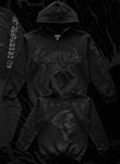 ciemra bluza z kapturem merch