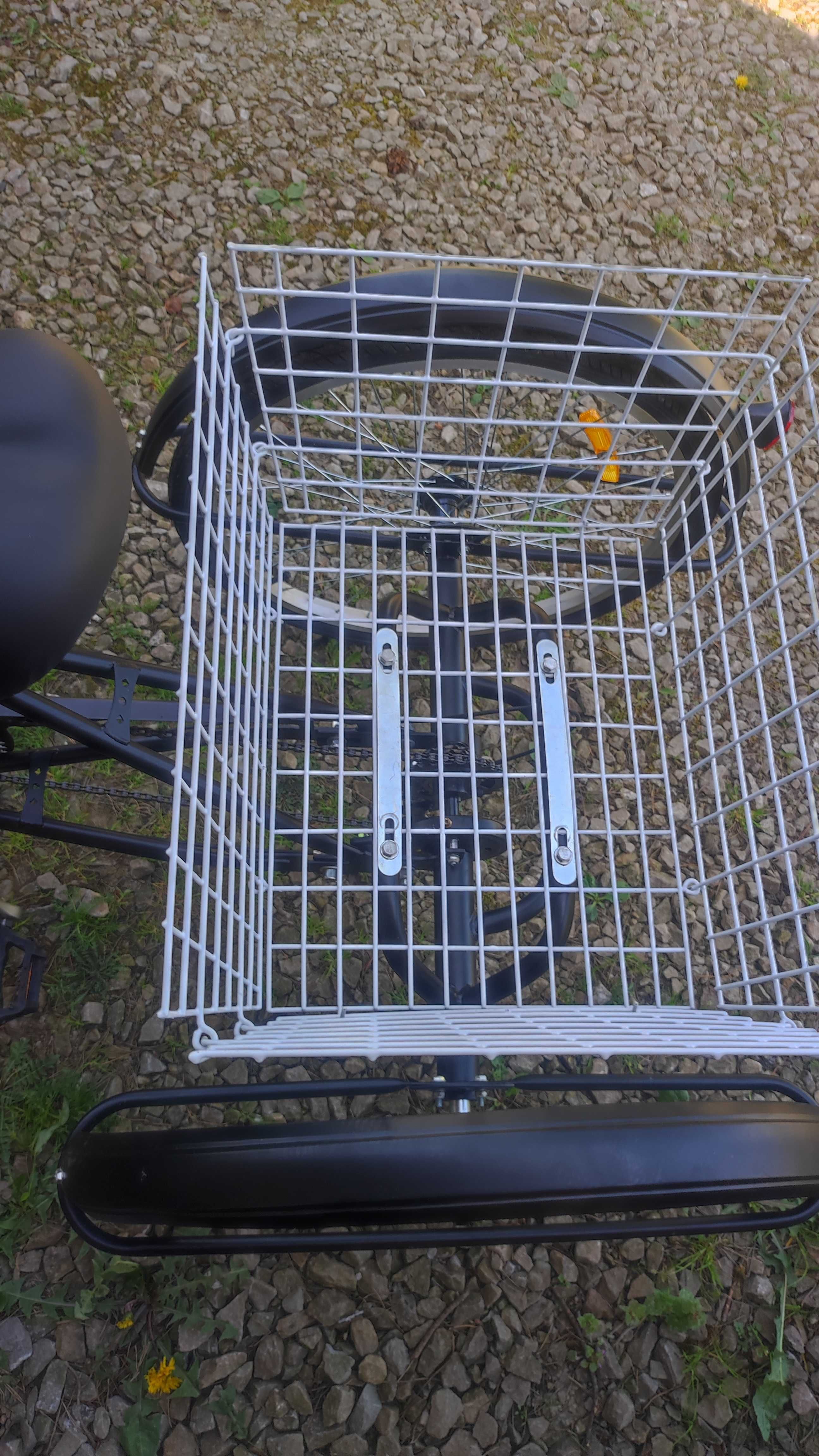 Rower trzykołowy inwalidzki