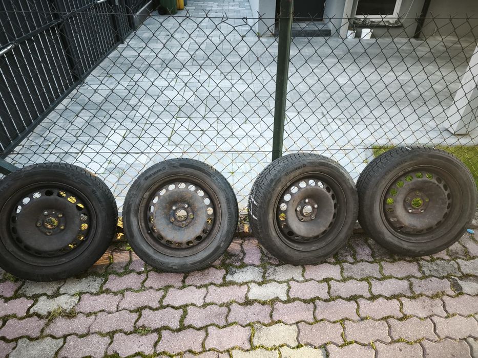 Sprzedam komplet kół z oponami zimowymi Barum Polaris 5 w rozmiarze 20