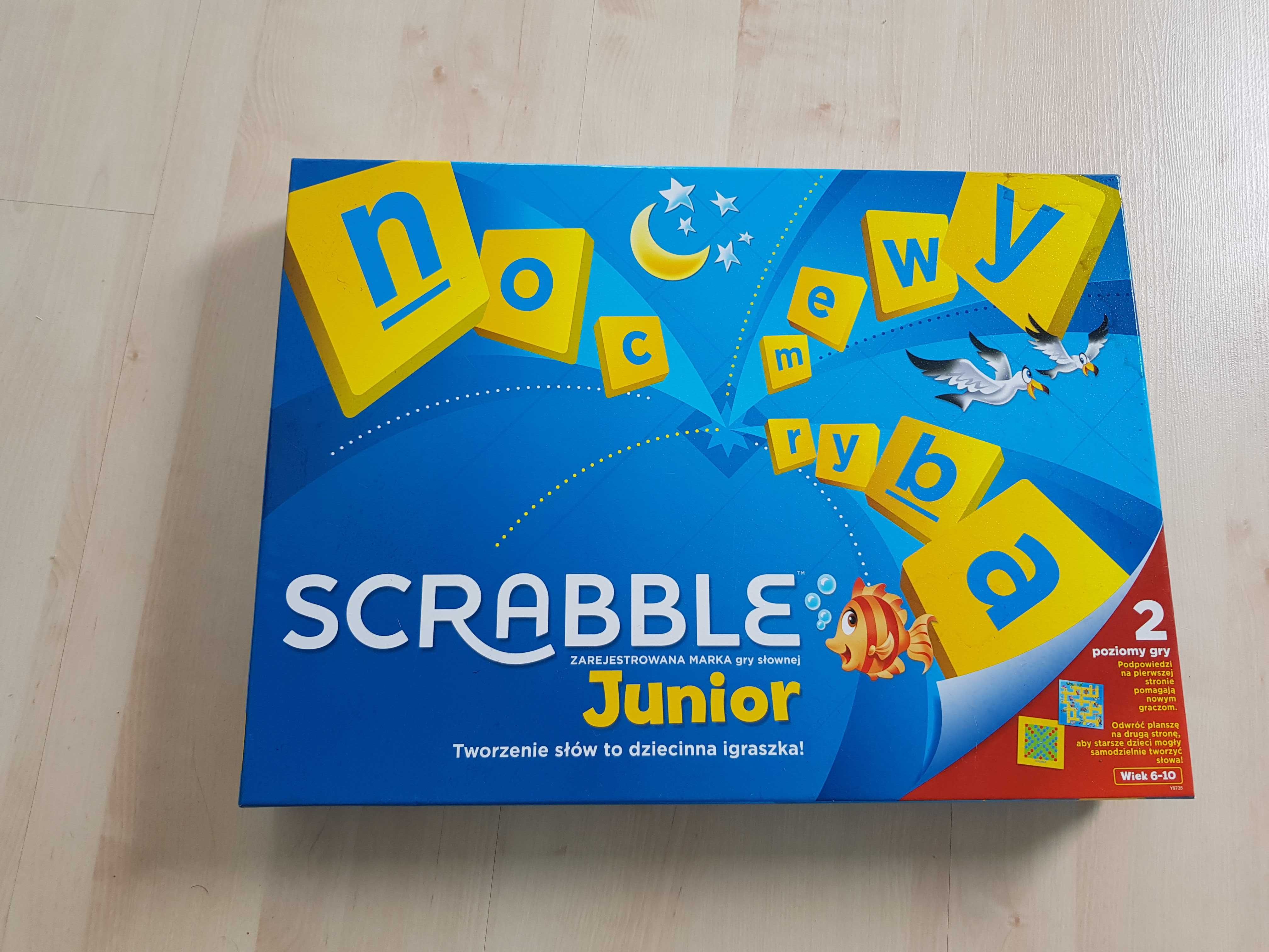 Scrabble Junior + Listonosz gra wiek od 6 l