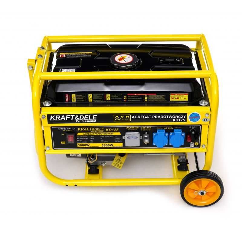 Agregat prądotwórczy 7HP generator prądu 3800W 12/230V KD125