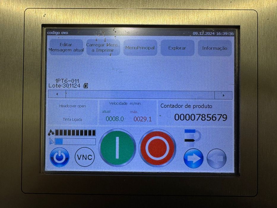 Impressora jacto de tinta, lotes etc....