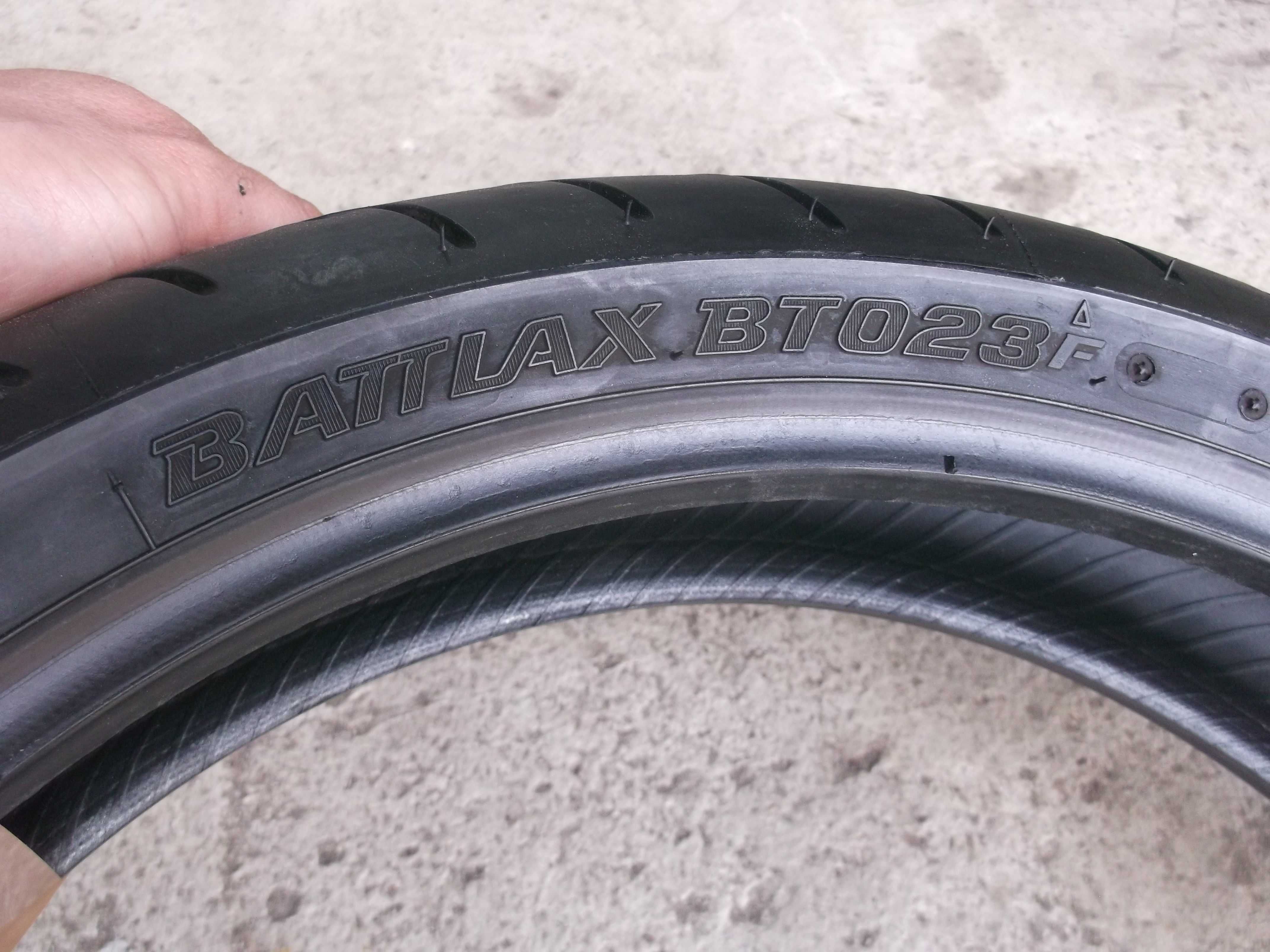 opona 120/70ZR17	Bridgestone Battlax BT023F Sport Touring	2,9mm