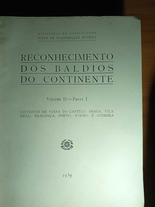 Reconhecimento dos baldios do Continente  1940