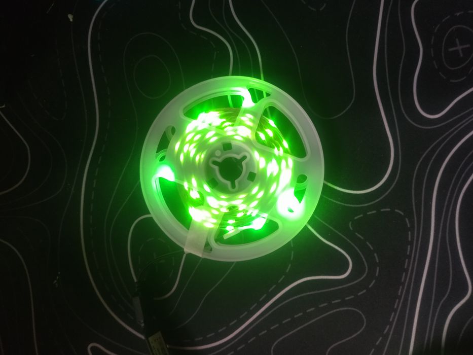 Нова 5 метрова RGB світлодіодна стрічка 5V USB