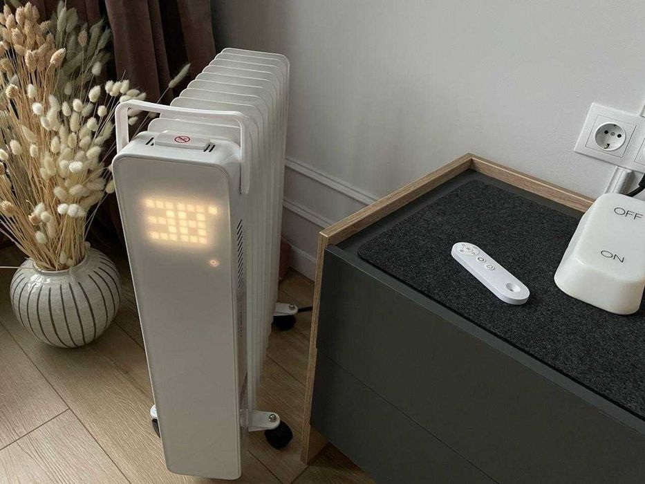 Масляний обігрівач SUNTECH Loft TI-1100W 2500W | 11 секцій, білий