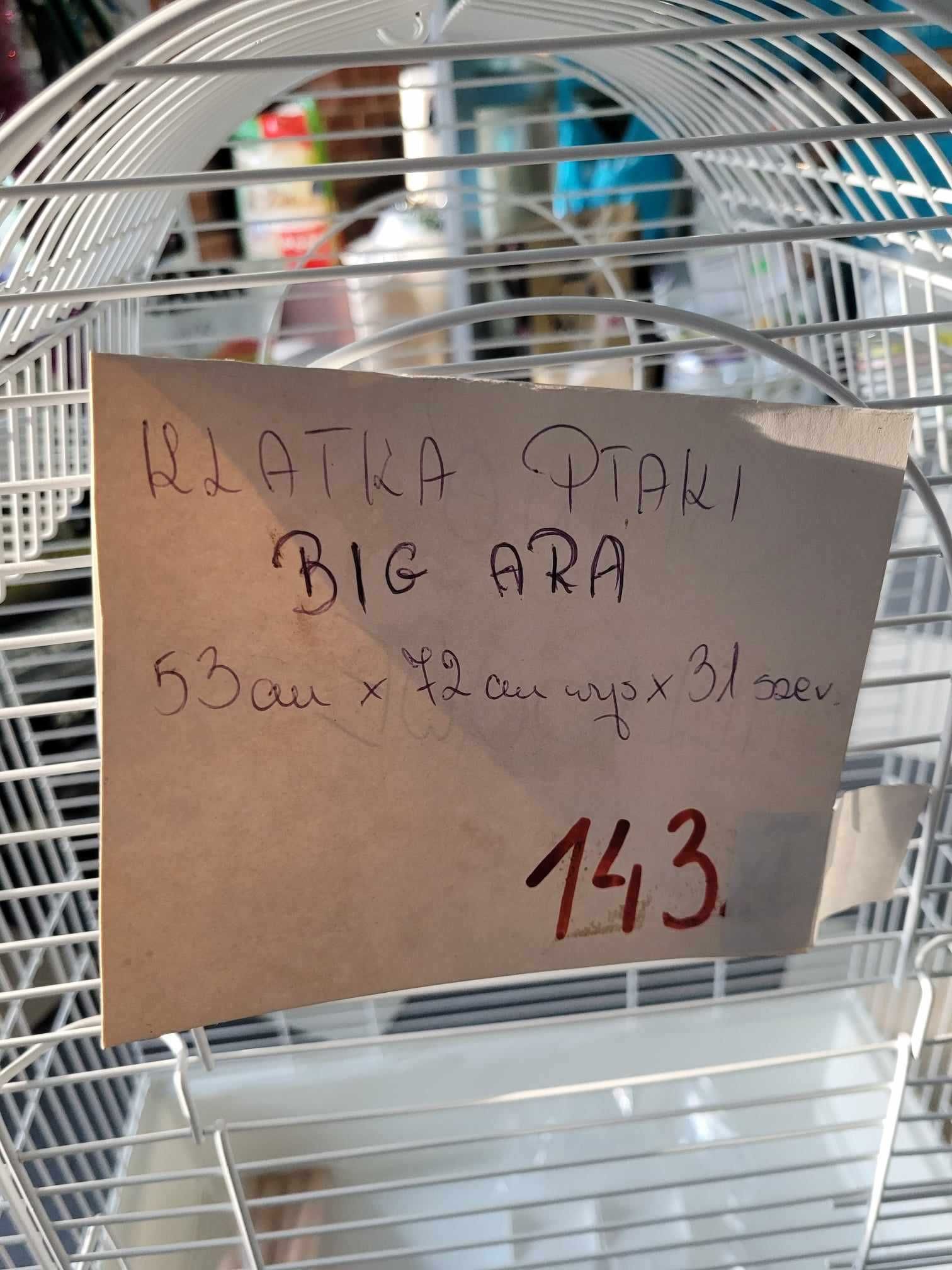 Klatka ptaki Big Ara II