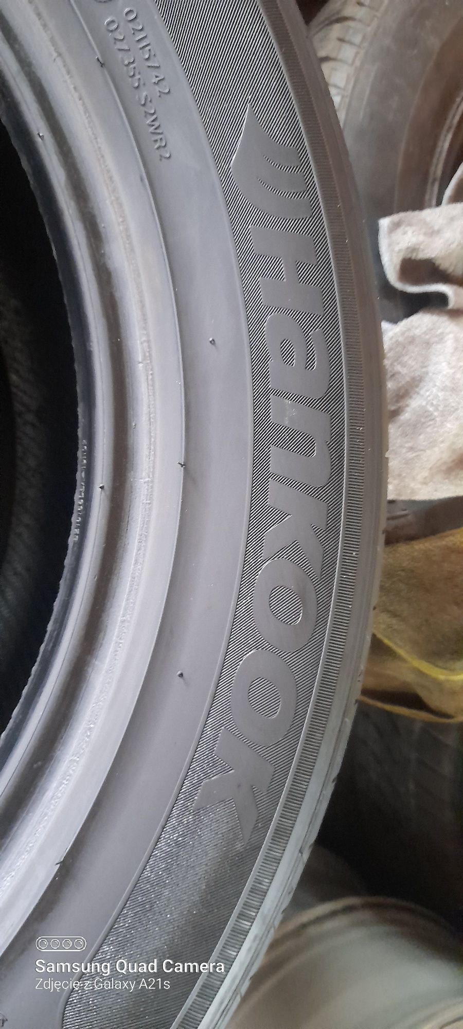 Opony letnie run flat 18 cali 1 roczne hankook 235/55 R18