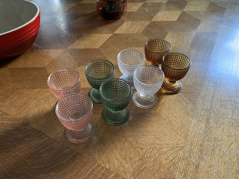 NOWE bez metek Zara Home kieliszki do jajek sprzedaje na sztuki