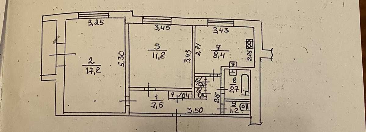 Продам 2 к. кв. ул. Валентиновская