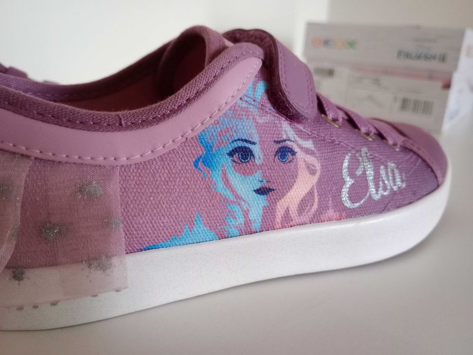 Sapatilha GEOX JR Ciak Girl Frozen II Disney nº 34 e 35 - NOVAS