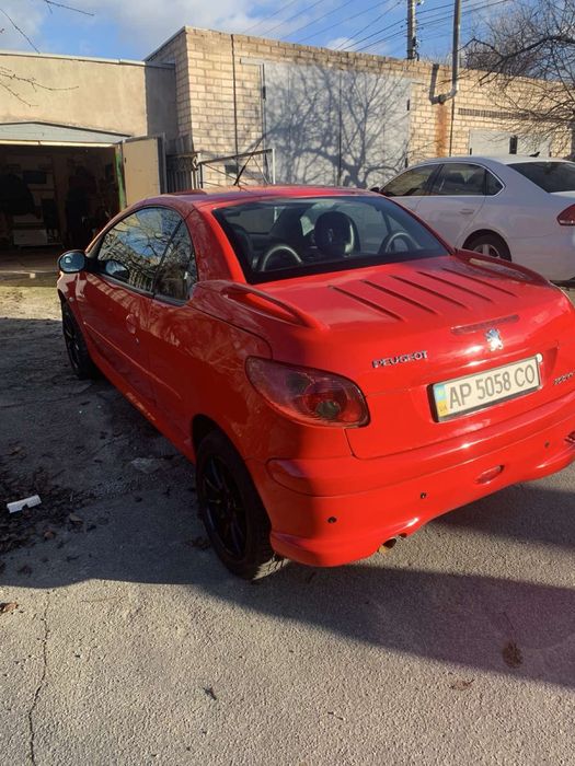 Peugeot 206 cc кабріолет