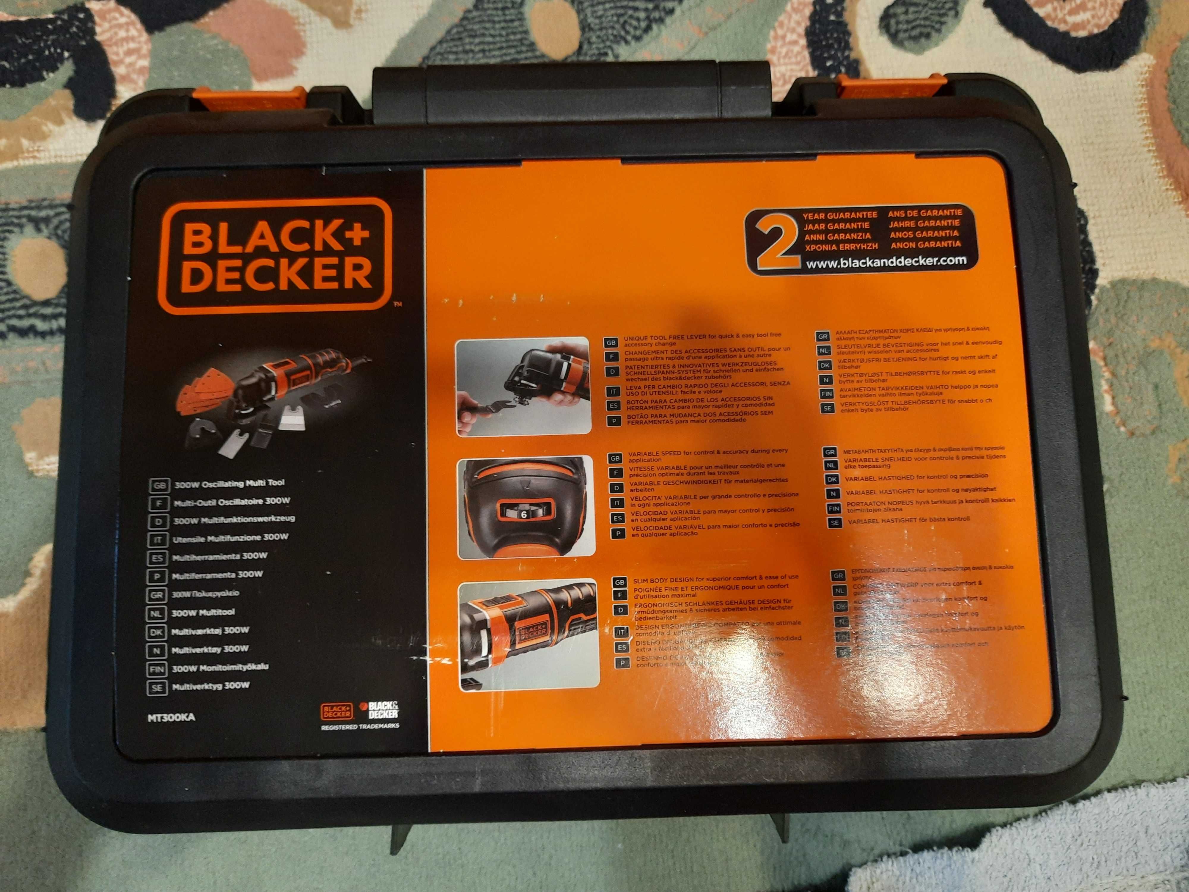 Многофункциональный инструмент Black+Decker MT300KA