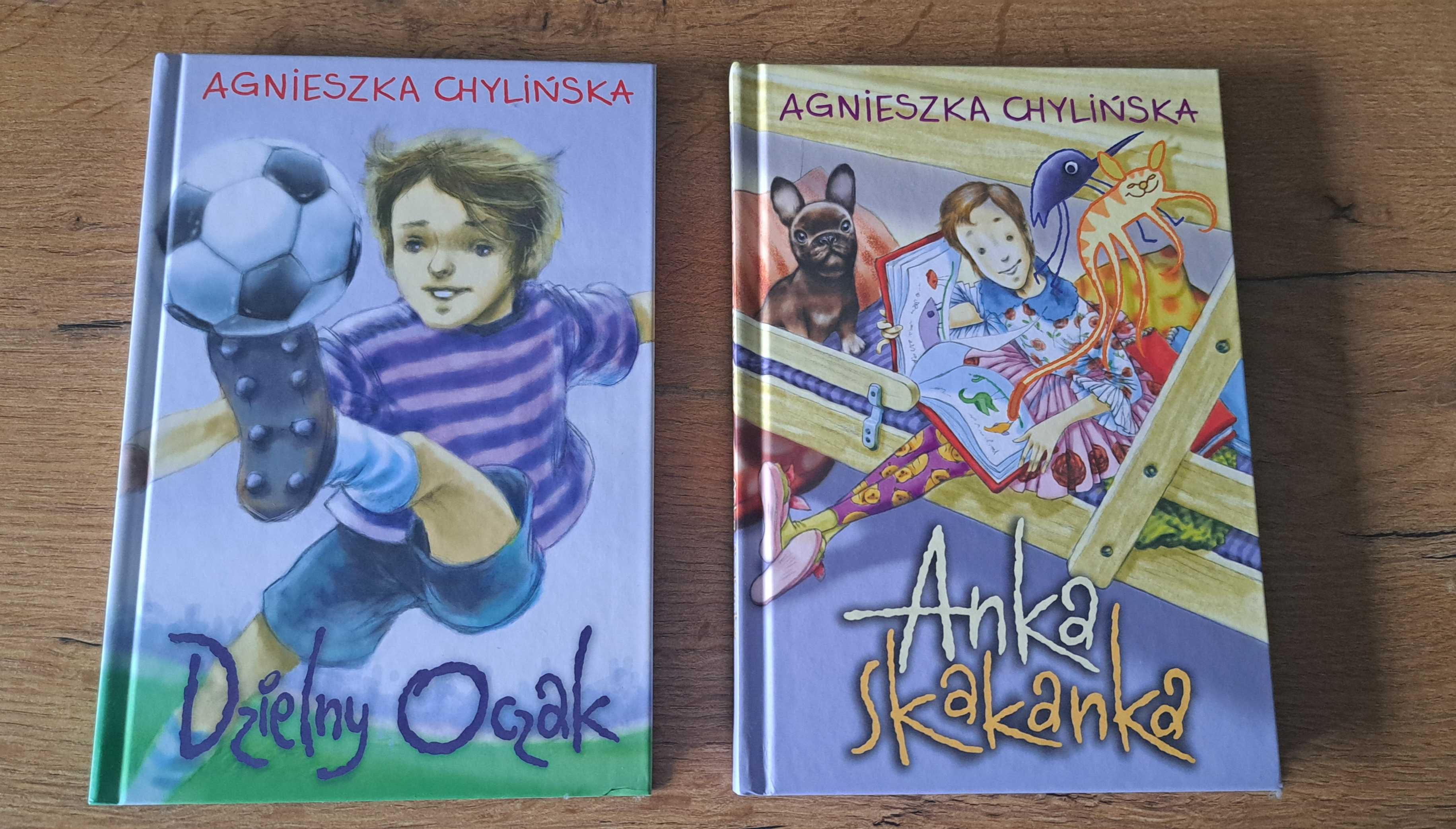 Książki Agnieszka Chylińska, Zezia i Giler, Dzielny Oczak...