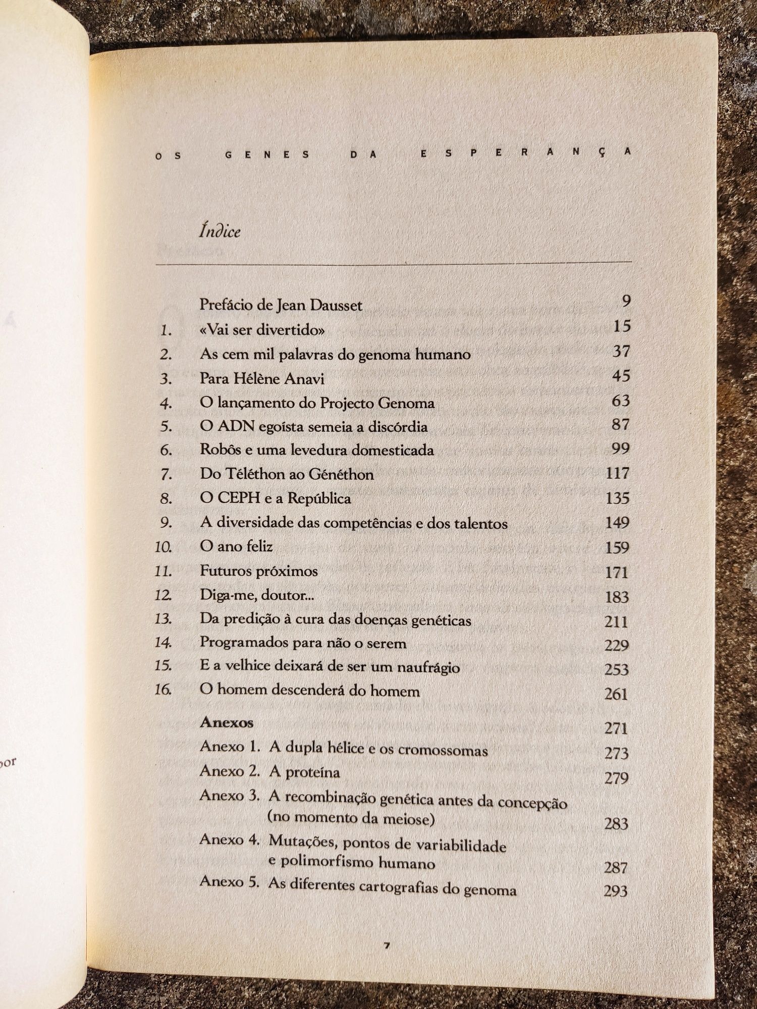 Os genes da esperança: à descoberta do genoma humano, de Daniel Cohen