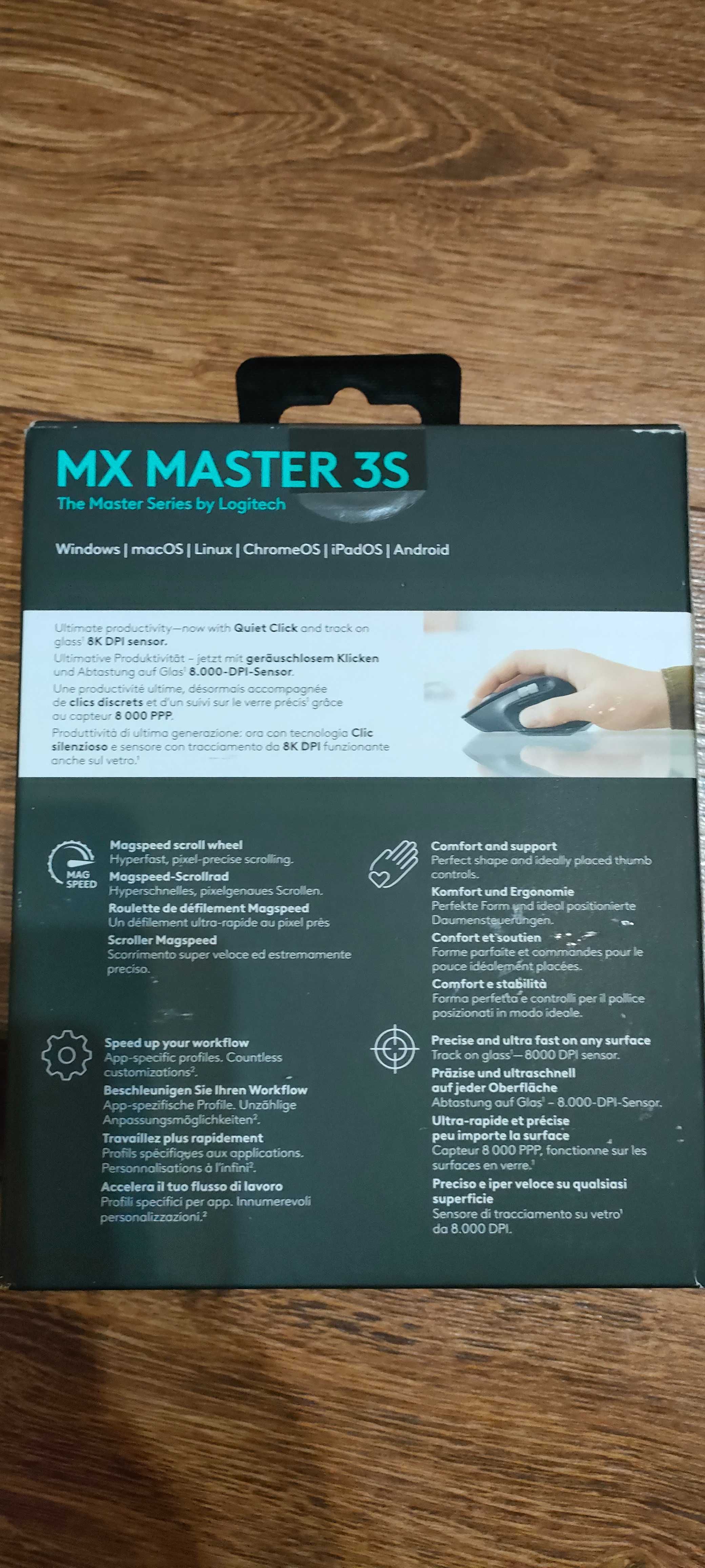 Logitech mx master  3s мишка