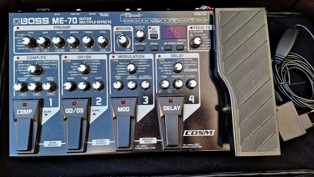 Pedaleira Guitarra Elétrica BOSS ME-70