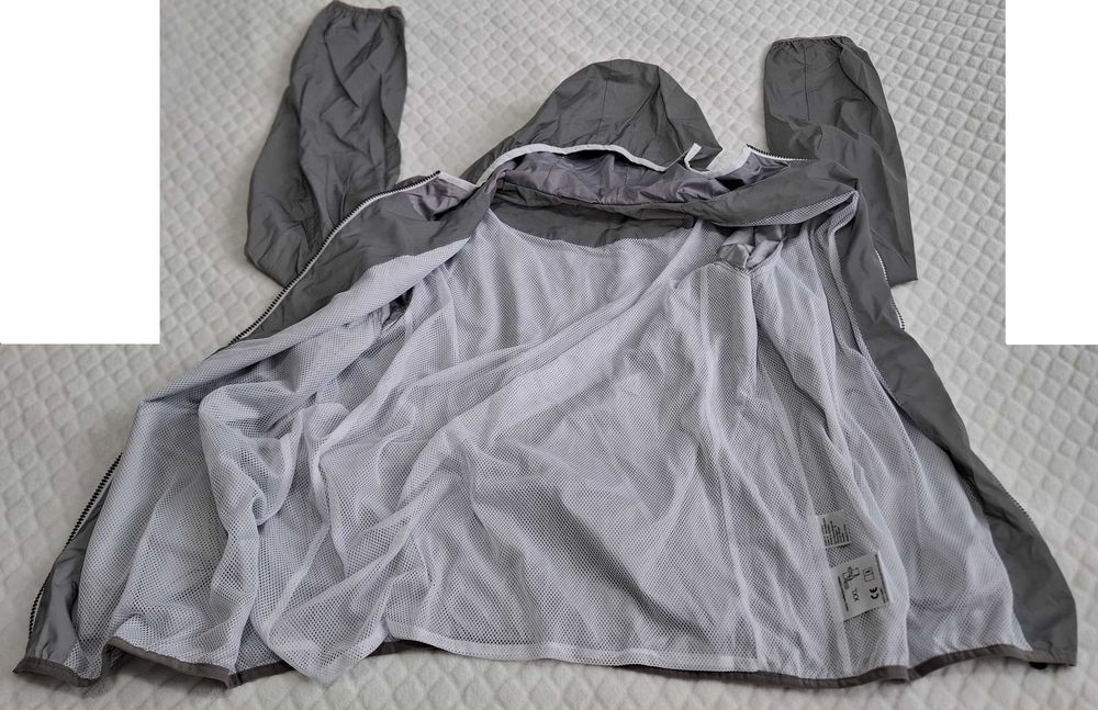 Kurtka z kapturem, wiatrówka, odblaskowa, Clique, XXL (Odzież)