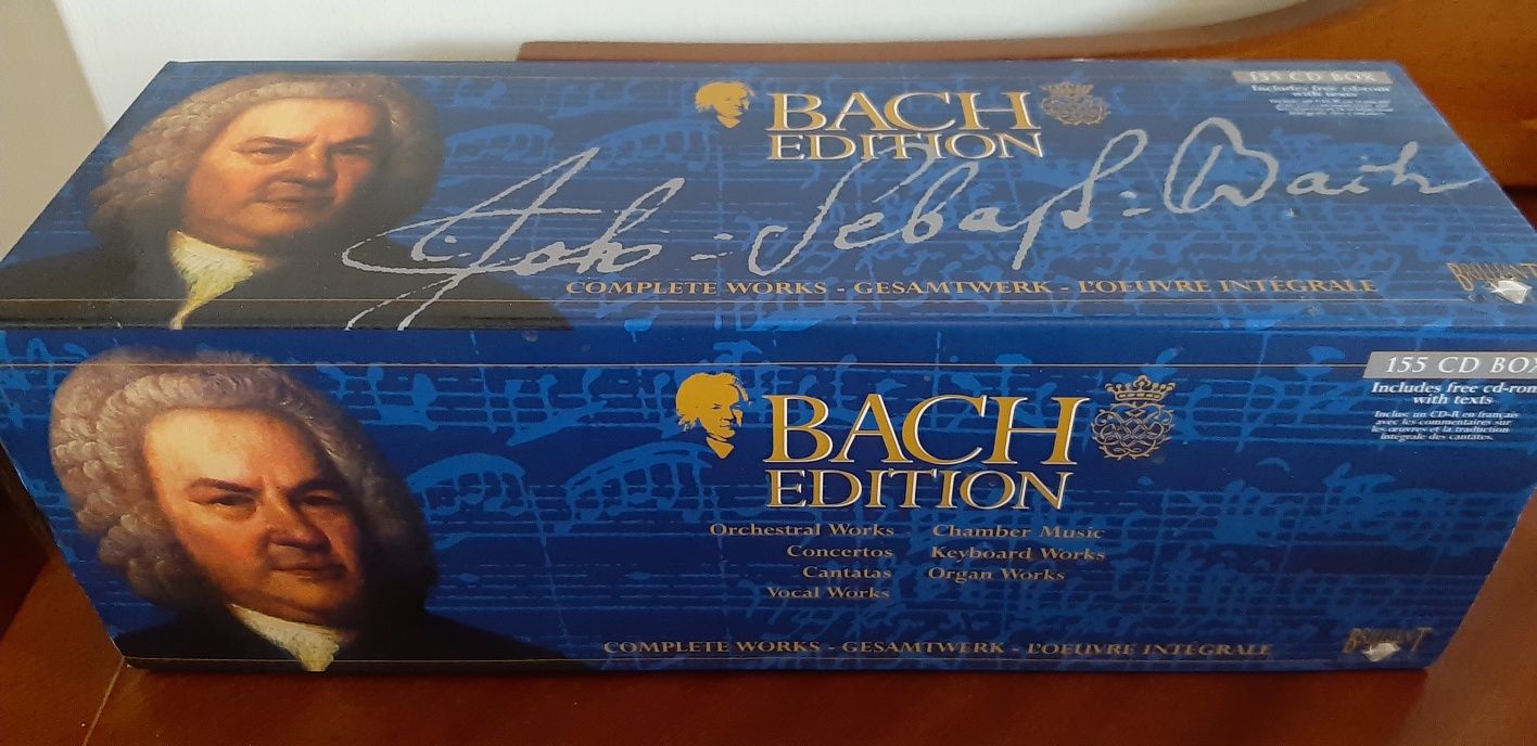 Cd Obras completas Sebastian Bach