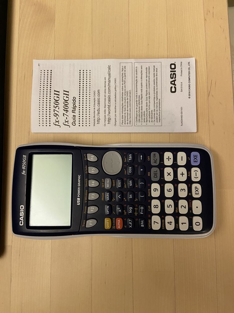 Calculadora Casio FX-9750