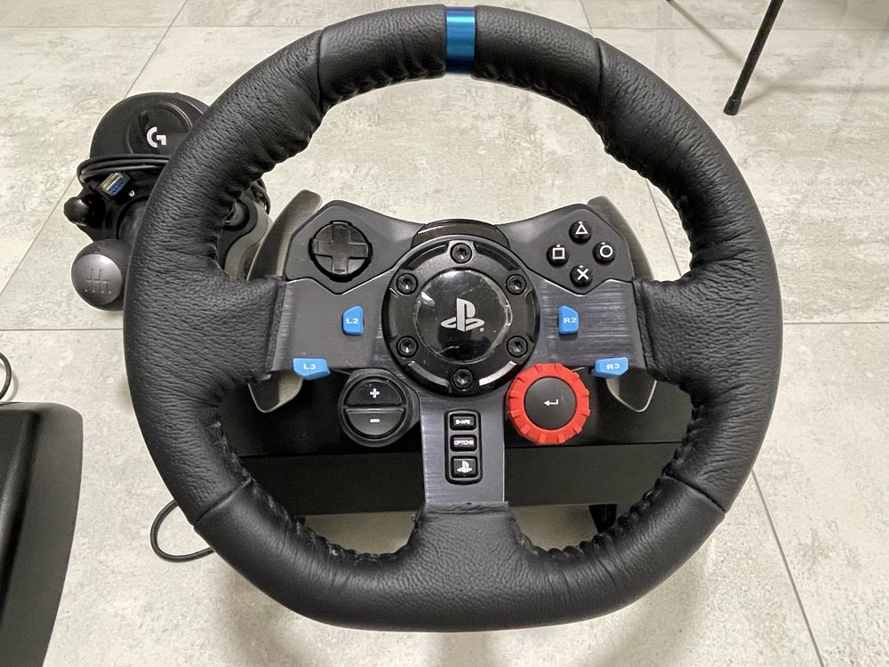 Kierownica Logitech G29 + biegi (shifter)