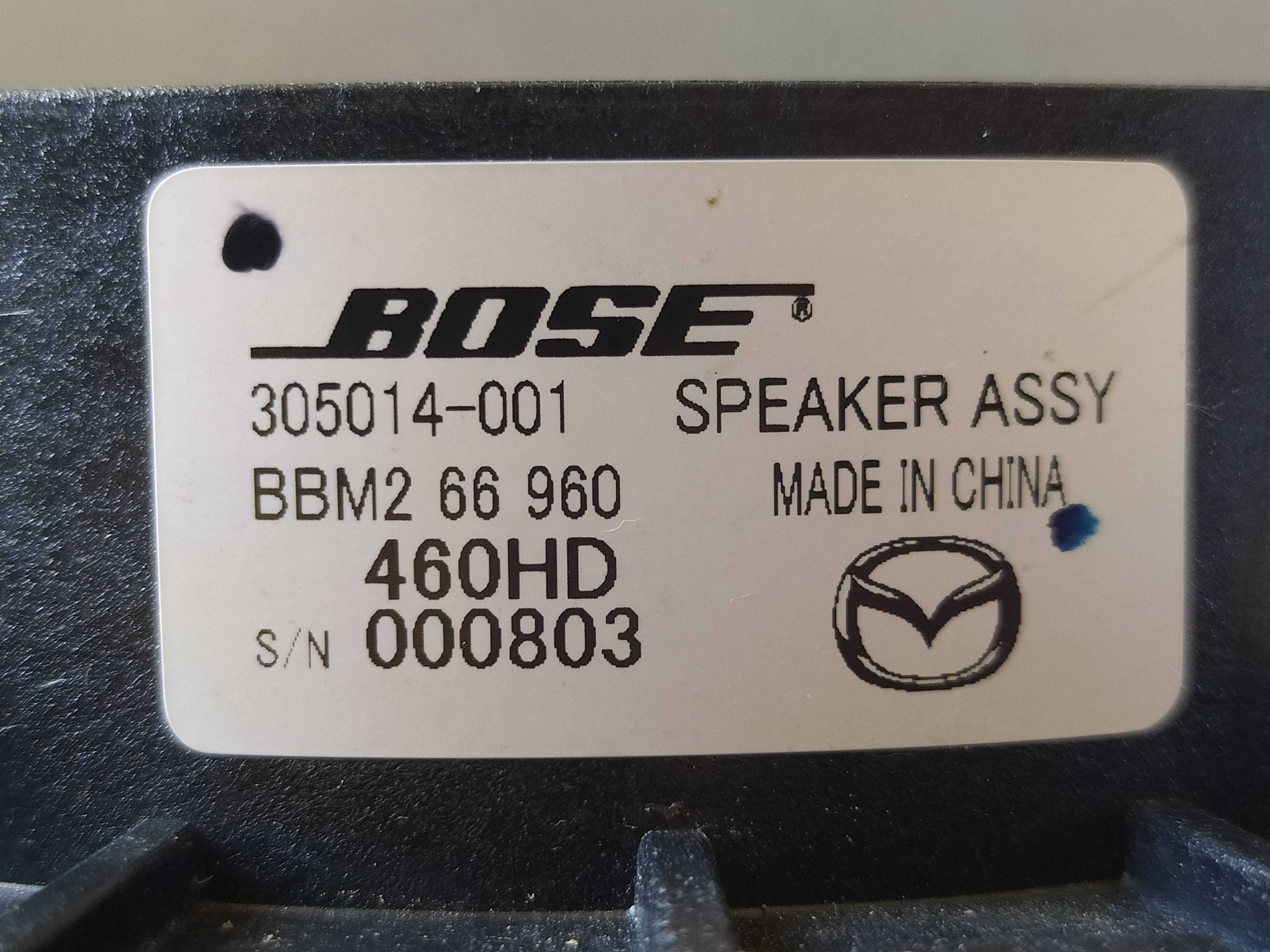 Głośnik BOSE TYŁ BBM266960 MAZDA 3 5 6