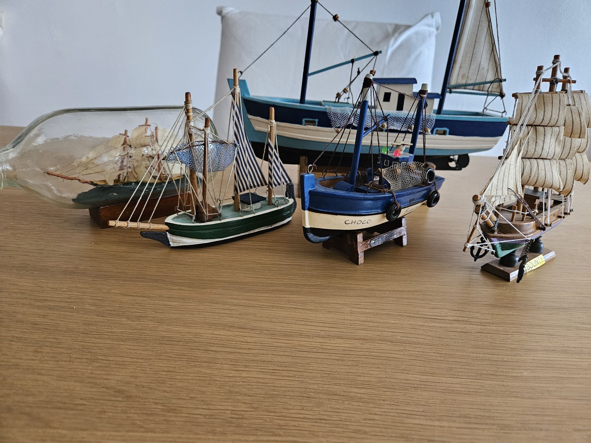 Barcos em Miniatura
