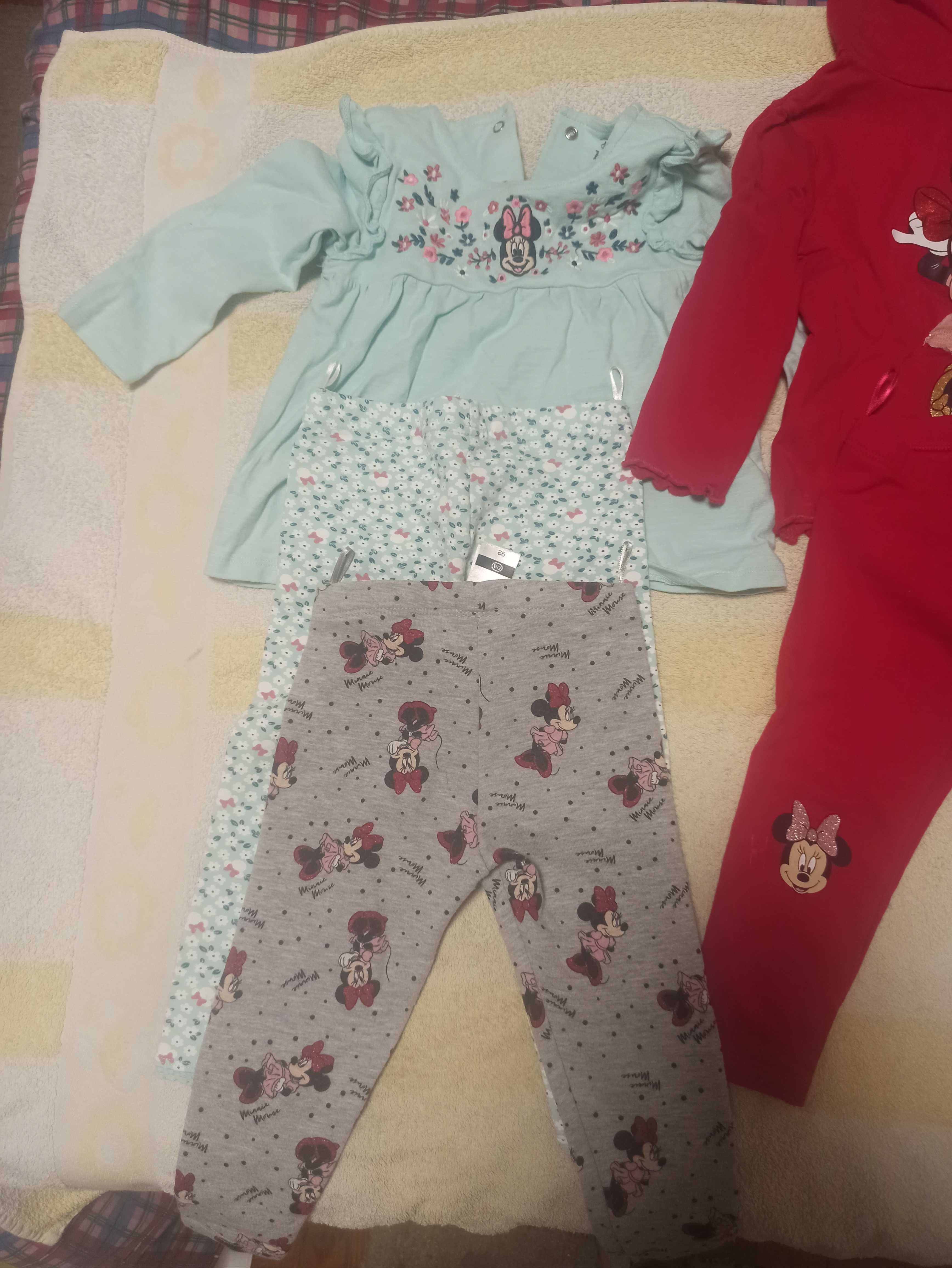 Lote roupas minnie hello kitty tamanho 92
