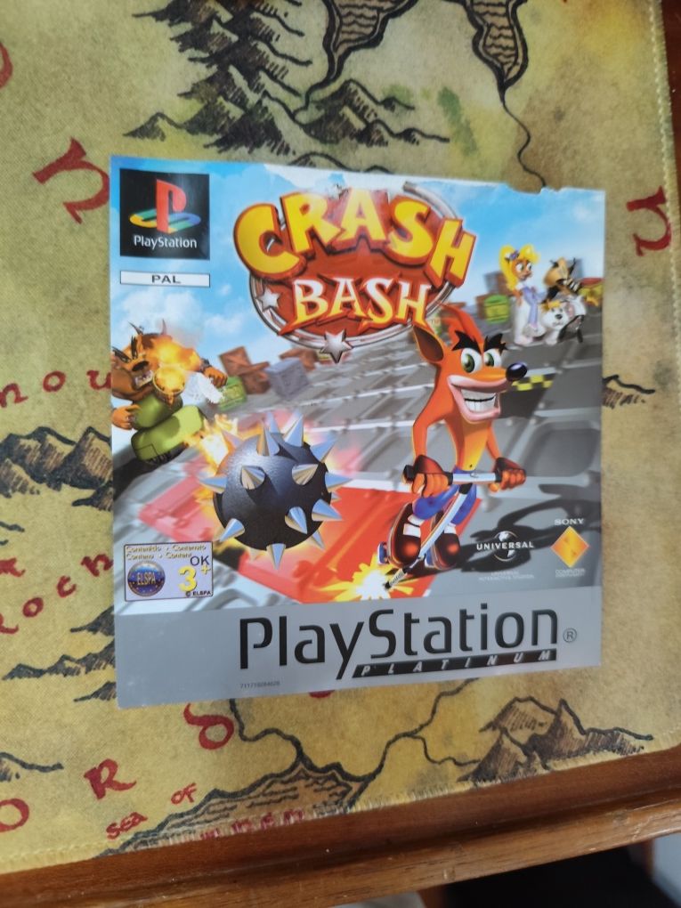 Vendo front inlay do Crash Bash