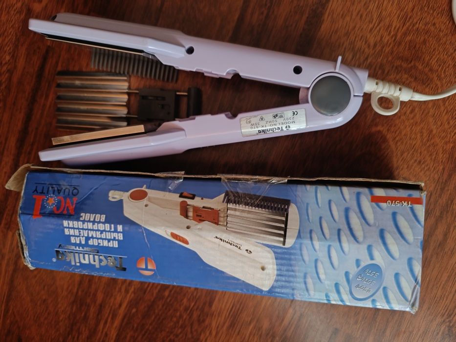 "Утюжок"Пристрій для випрямлення і гофрировки волосся