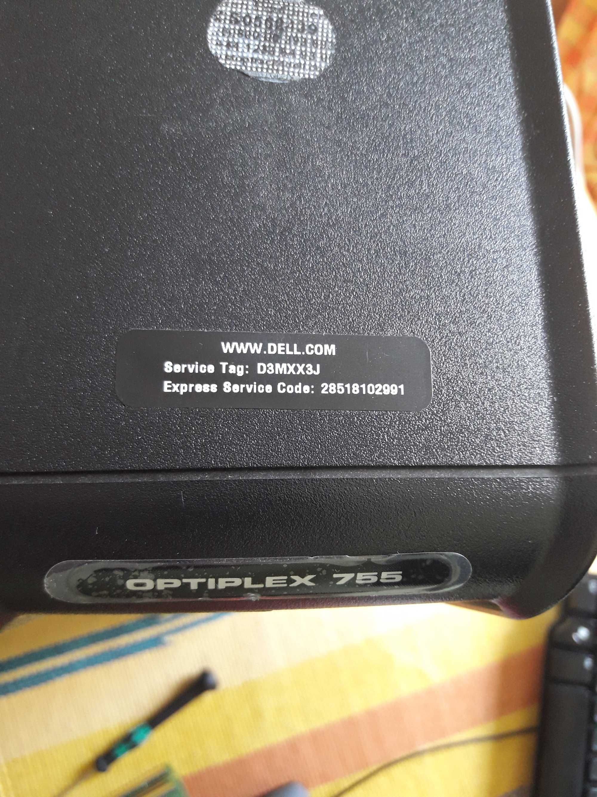 DELL Optiplex 755 - Intel E6550 2x2.33GHz - 40GB - 80GB - bez kurzu