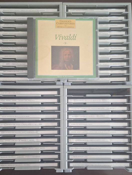 Música clássica grandes compositores (coleção de 40 DVDs)