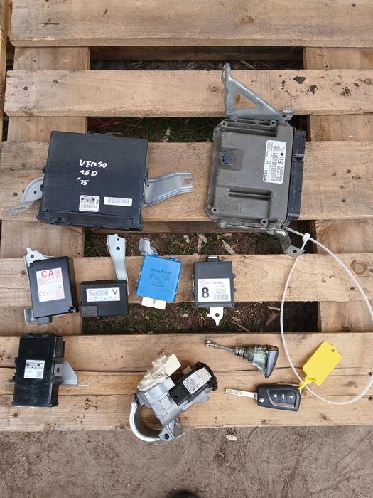 Stacyjka kluczyk komputer zestaw Toyota Verso Lift 1.6 diesel 13-18